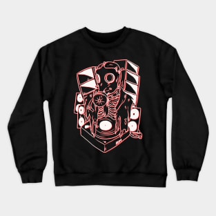 Vinyl Gas Mask Crewneck Sweatshirt